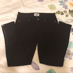 SOLD PAIGE Verdugo Ankle Jeans in Black